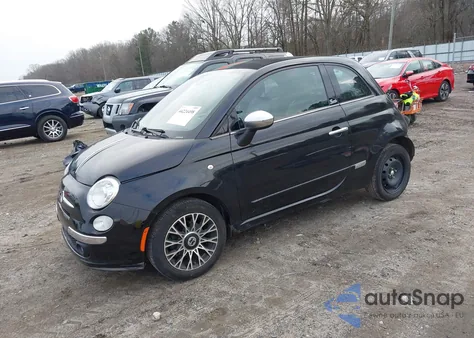2012 Fiat 500C Lounge from USA, damaged, VIN 3C3CFFER5CT243157